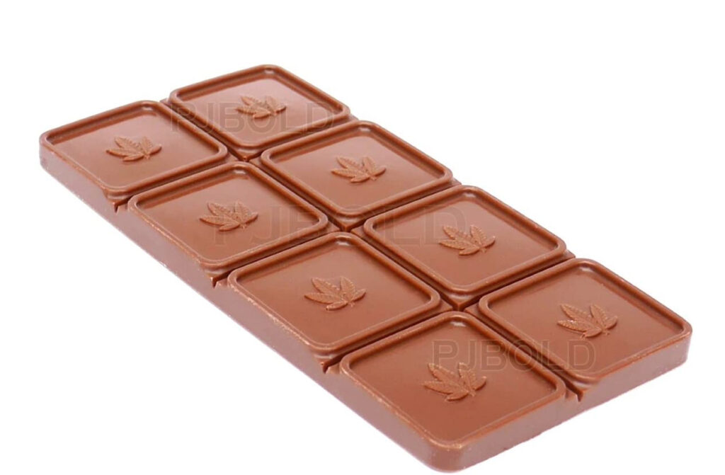 marijuana leaf chocolate mold